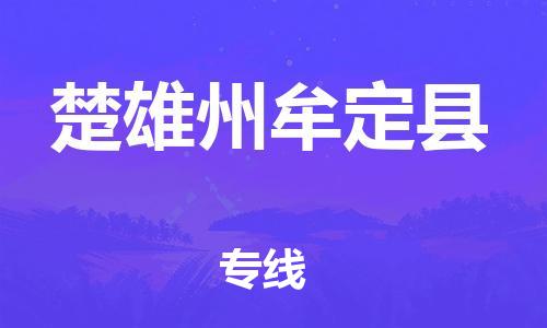 天津到楚雄州牟定縣物流專線-天津至楚雄州牟定縣貨運(yùn)專線