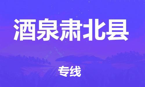 天津到酒泉肅北縣物流專線-天津到酒泉肅北縣貨運(yùn)公司-