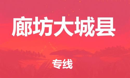 天津到廊坊大城縣物流專線-天津到廊坊大城縣貨運(yùn)公司-