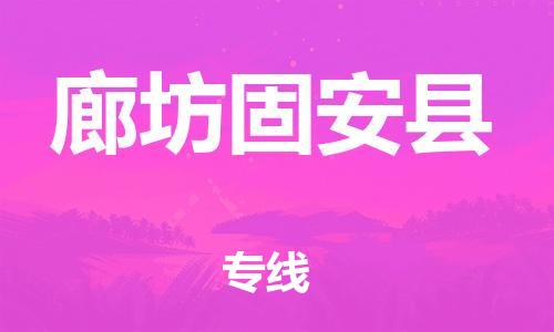 天津到廊坊固安縣物流專線-天津到廊坊固安縣貨運公司-