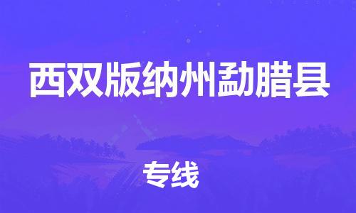 滄州到西雙版納州勐臘縣貨運(yùn)公司_滄州到西雙版納州勐臘縣物流專線