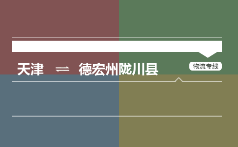 天津到德宏州隴川縣物流專線-天津到德宏州隴川縣貨運(yùn)公司-