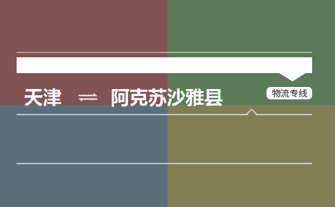 天津到阿克蘇沙雅縣物流專線-天津到阿克蘇沙雅縣貨運(yùn)公司-