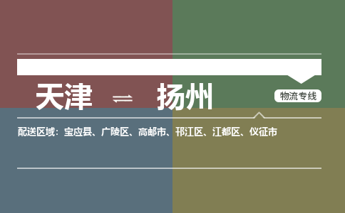 天津到揚州貨運公司-天津至揚州貨運專線-天津到揚州物流公司