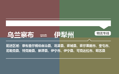 烏蘭察布到伊犁州物流公司-烏蘭察布到伊犁州貨運專線-物流運輸嘉豐物流