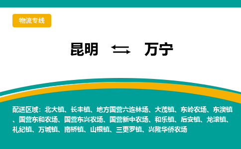 昆明到萬寧物流專線-昆明至萬寧貨運(yùn)公司