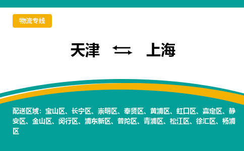 天津到上海貨運(yùn)公司-天津至上海貨運(yùn)專線-天津到上海物流公司