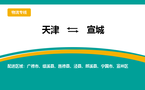 天津到宣城物流專線-天津到宣城貨運公司（直-送/無盲點）