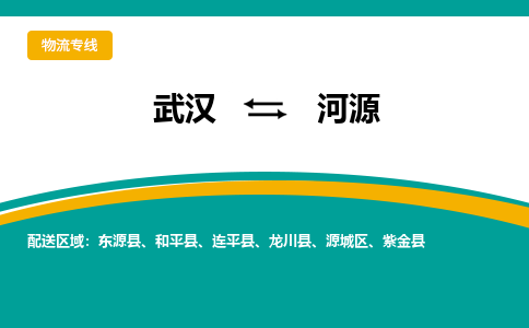 武漢至河源物流公司|武漢到河源貨運專線