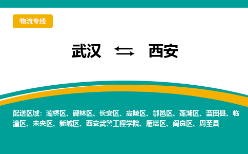 武漢至西安物流公司|武漢到西安貨運專線