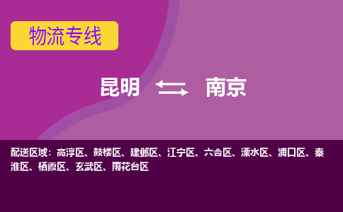 昆明到南京物流專線-昆明至南京貨運公司