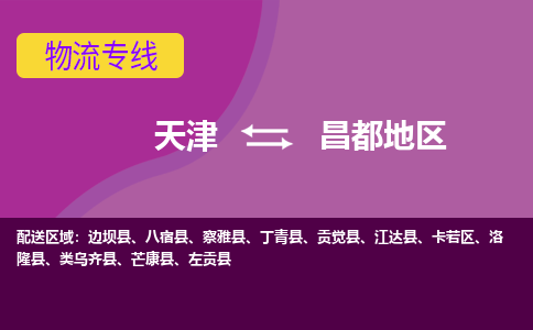 天津到昌都地區(qū)貨運(yùn)專線-天津到昌都地區(qū)貨運(yùn)公司-門到門一站式物流服務(wù)