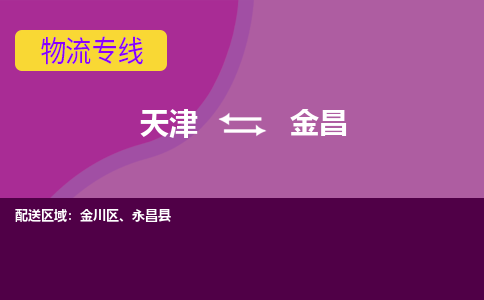 天津到金昌貨運(yùn)專線-直達(dá)運(yùn)輸-天津到金昌物流公司