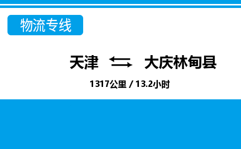 天津到大慶林甸縣物流專線-天津到大慶林甸縣貨運(yùn)公司-