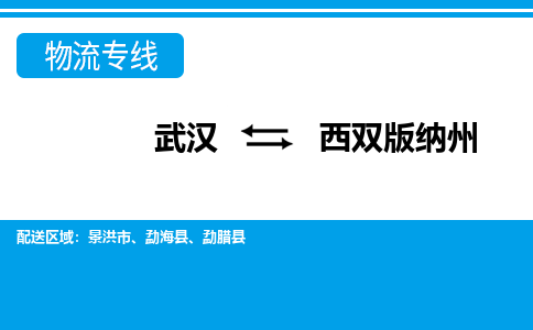 武漢至西雙版納州物流公司|武漢到西雙版納州貨運專線